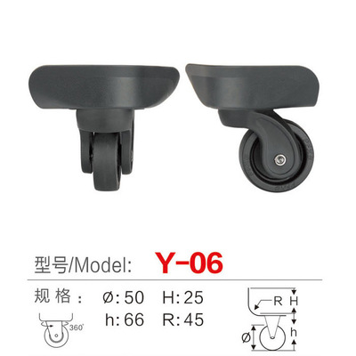 【鵬帆箱包配件 Y06#萬向輪、雙輪、飛機輪、硬箱輪子,360度旋轉輪】價格,廠家,圖片,其他箱包服裝配件,溫州市鵬帆箱包配件-