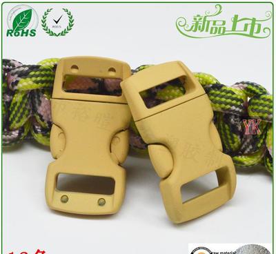 東莞塑膠特價 卡其色塑料卡扣 箱包服飾配件圖片_高清圖_細節圖
