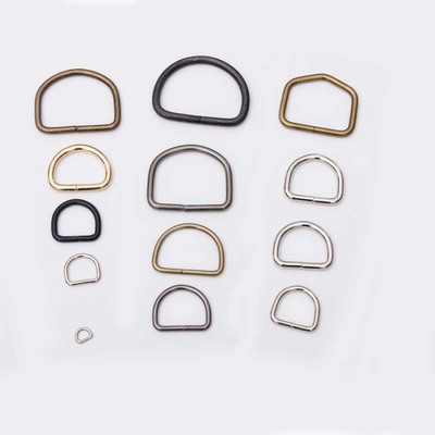 半圓 圓圈 鐵環 扣具 箱包配件 D型扣_ 義烏市潤貞服裝輔料商行_ 義烏國際商貿城三區_義烏購